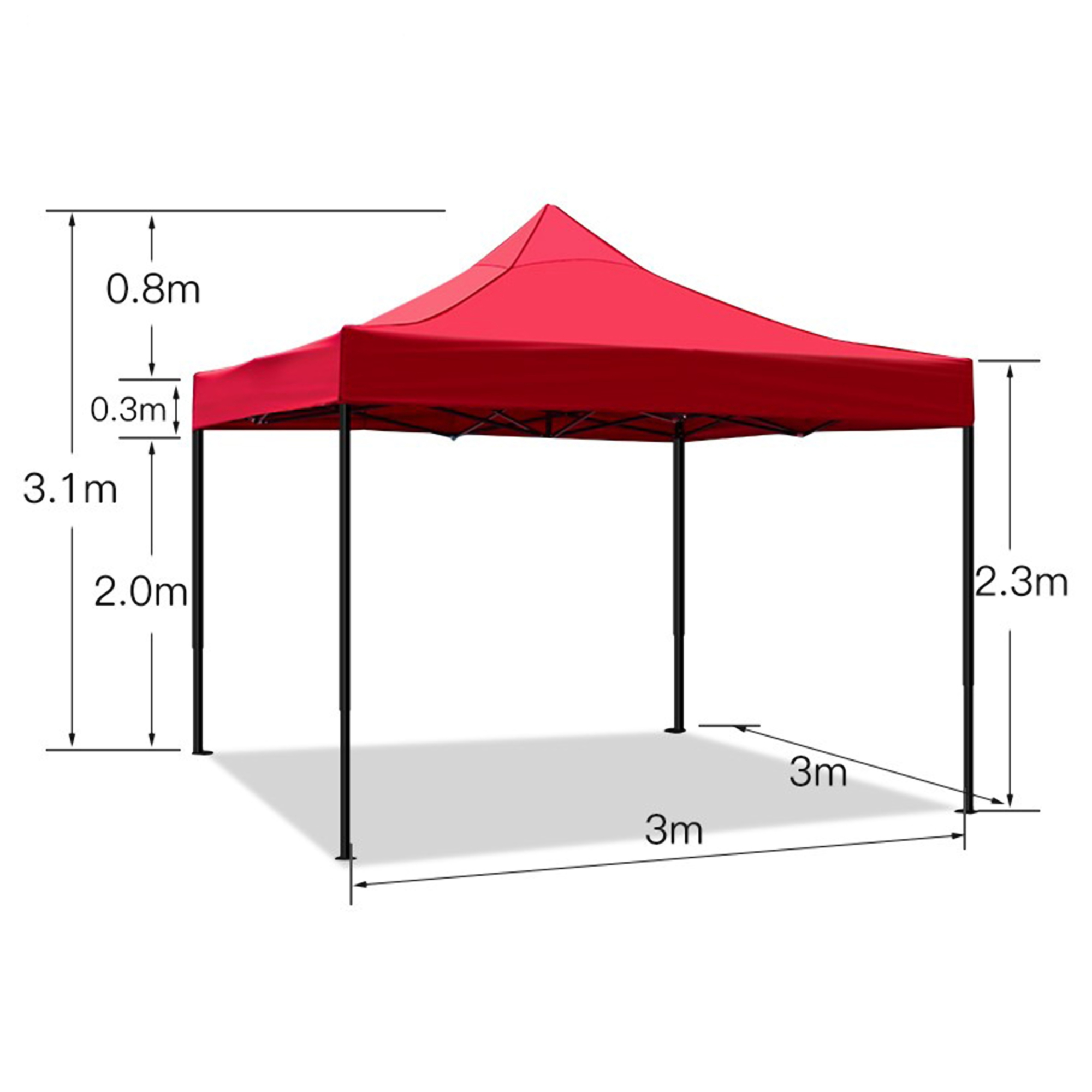 Steel Wire Pop Up Tent 4