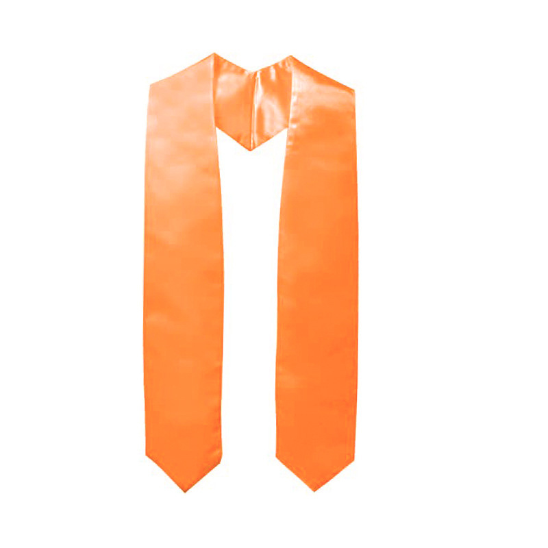 Custom Graduation Solid Color Stole 4