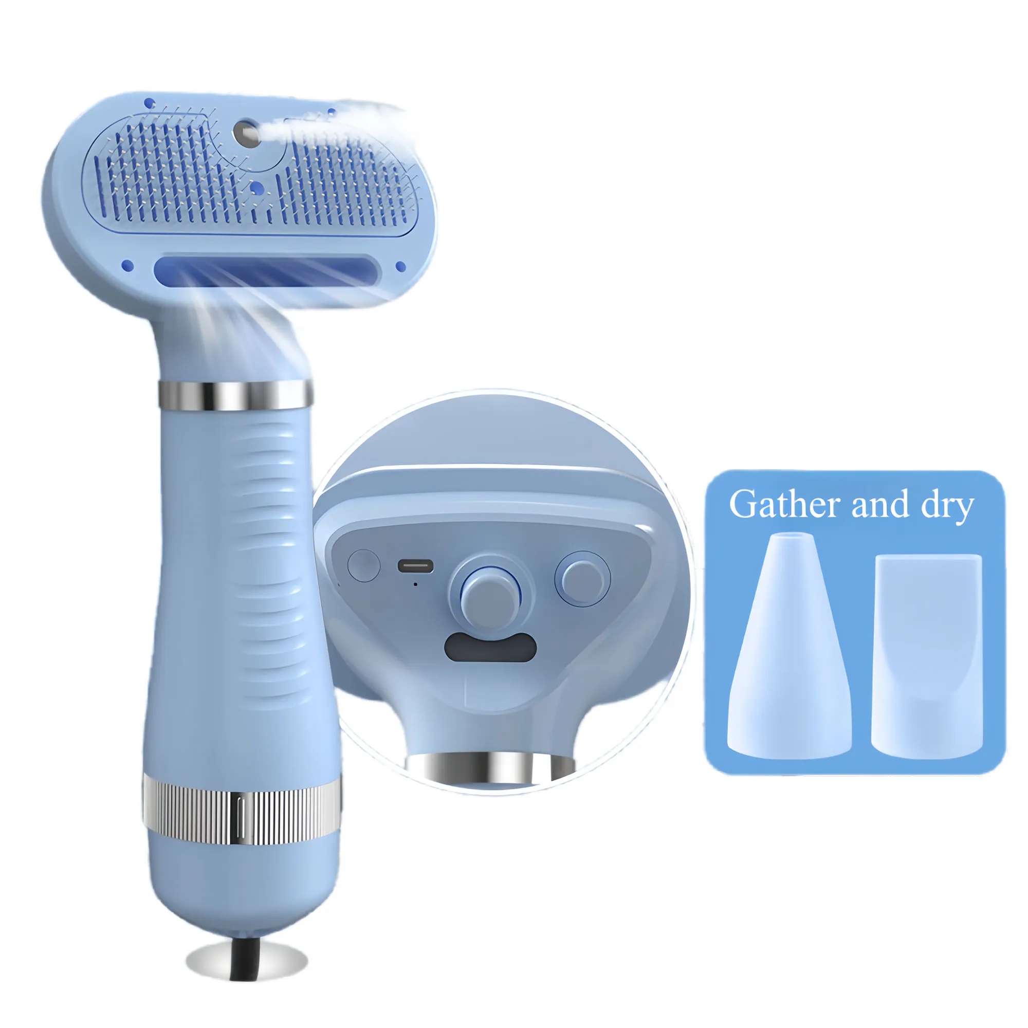 Multi Function Pet Hair Dryer Grooming Tool 3