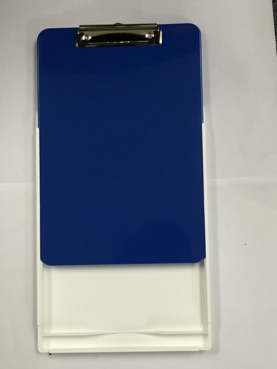 Letter Size Clipboard w/ Storage Box & Wire Clip 1