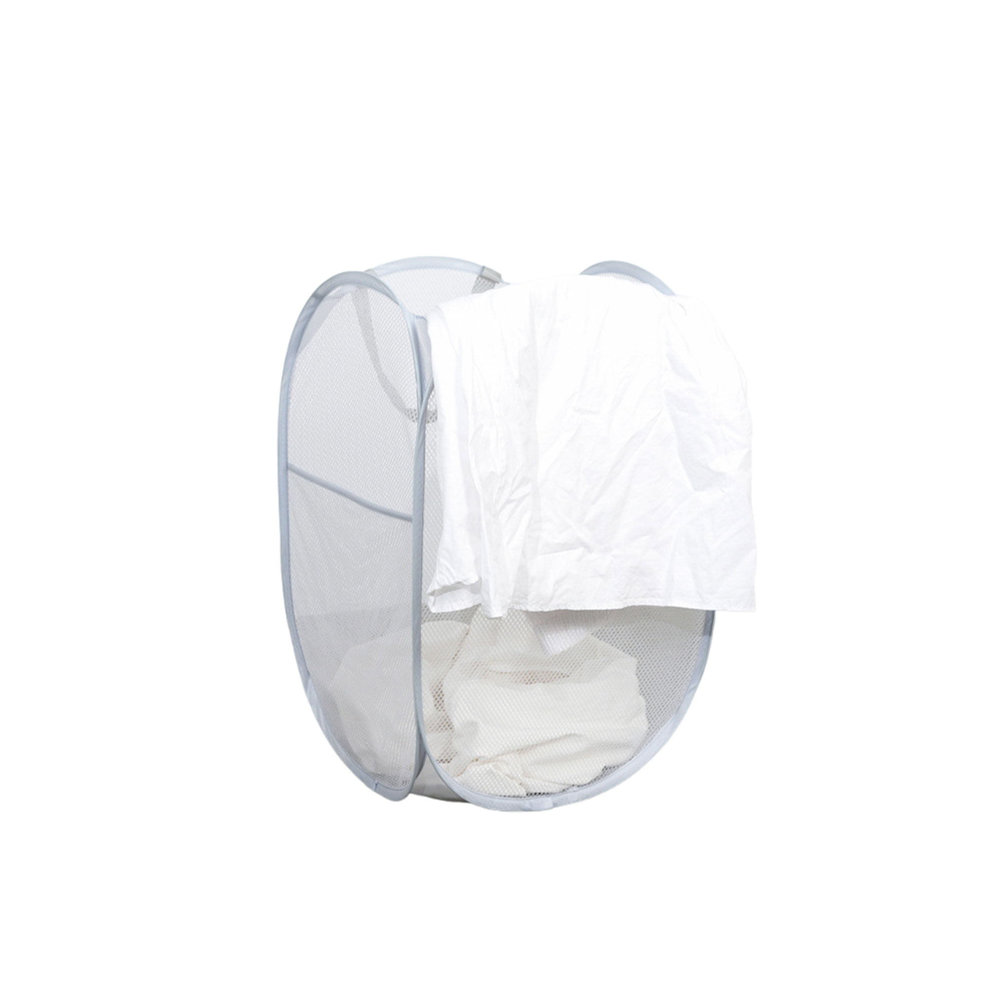 Mesh Foldable Laundry Basket 4