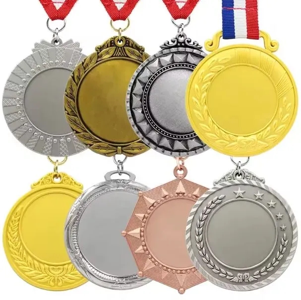 Gold Sliver Copper Winner Medals 6