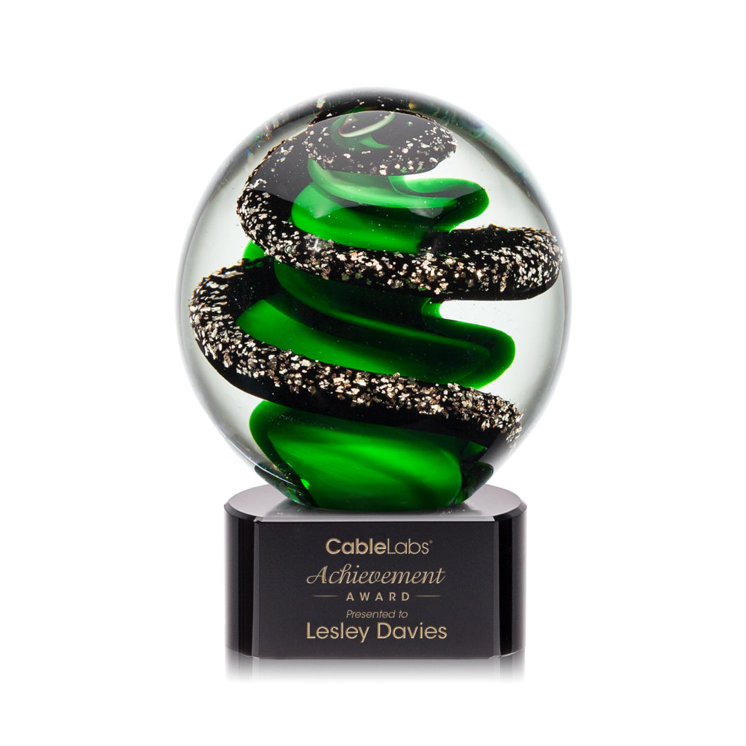 Zodiac Award on Paragon Base - Black 8