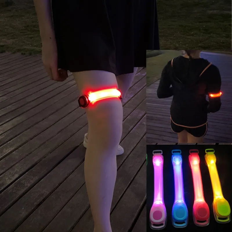 LED Adjustable Wearable Up Armband Safety Light 3