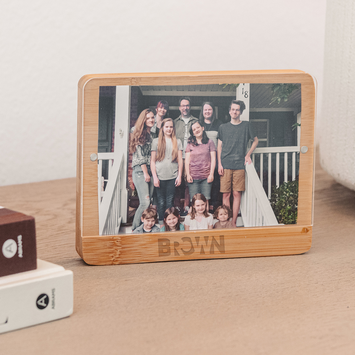 4" X 6" Holliston Bamboo Photo Frame 4