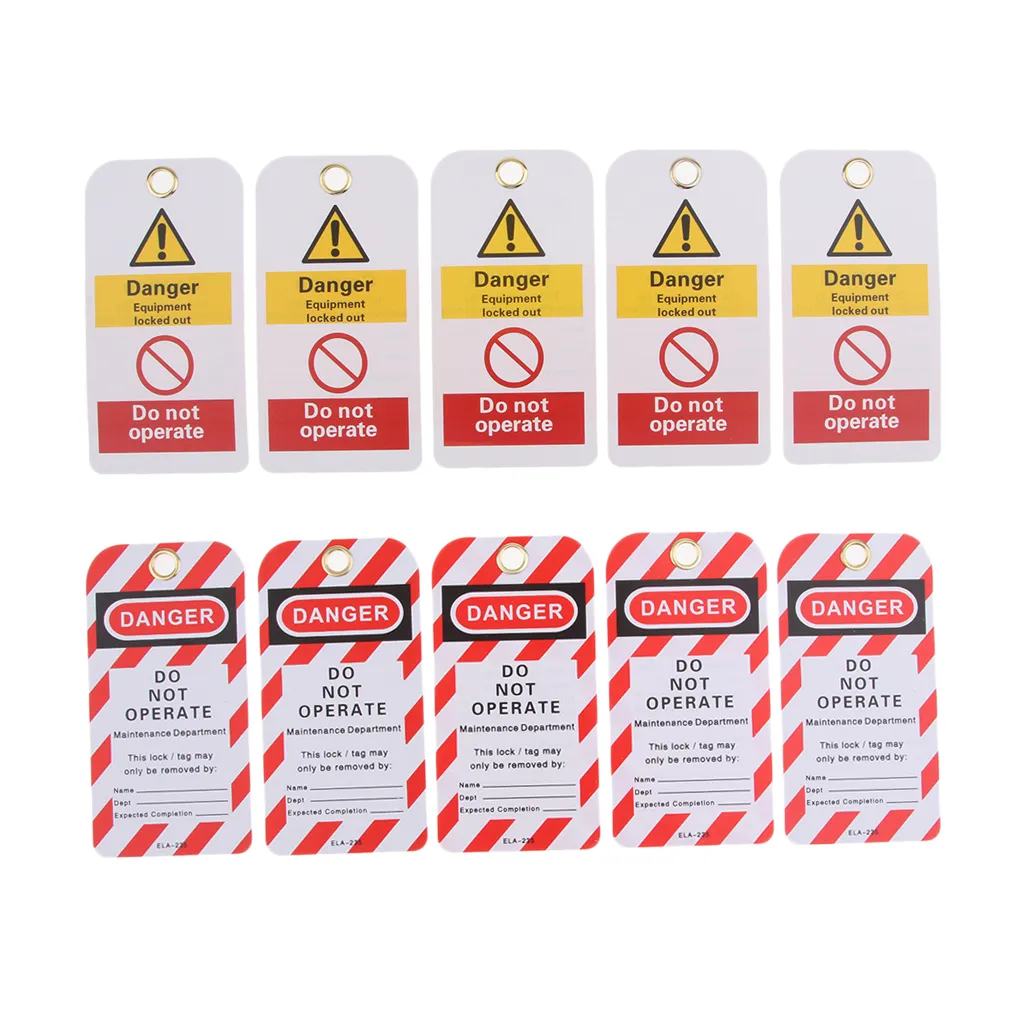 Safety Warning Tag Out 2