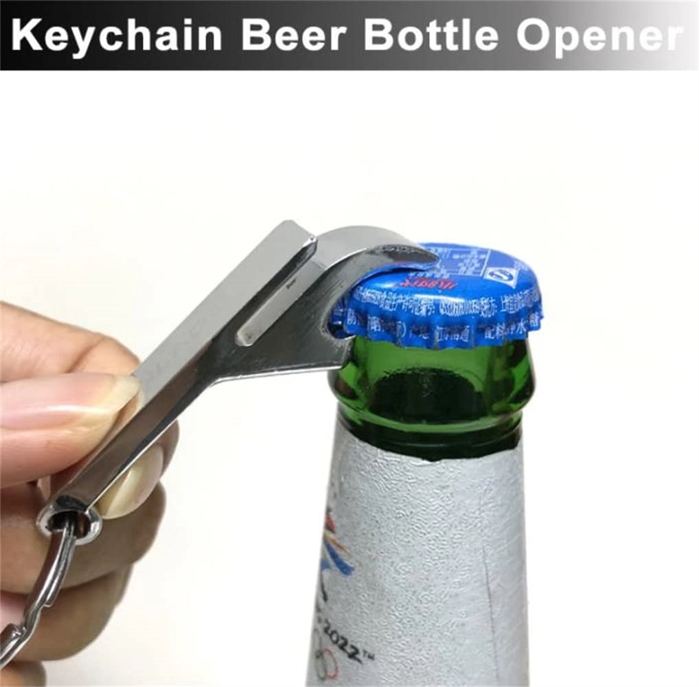Beer Bottle Opener Versatile Portable Key Chain 5