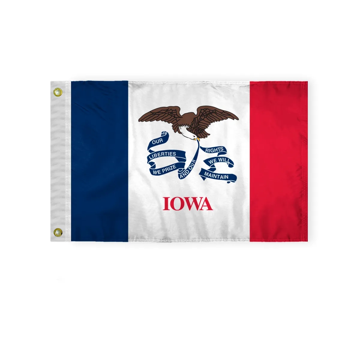 12"x18" to 8'x12' Iowa Nylon Flags 6