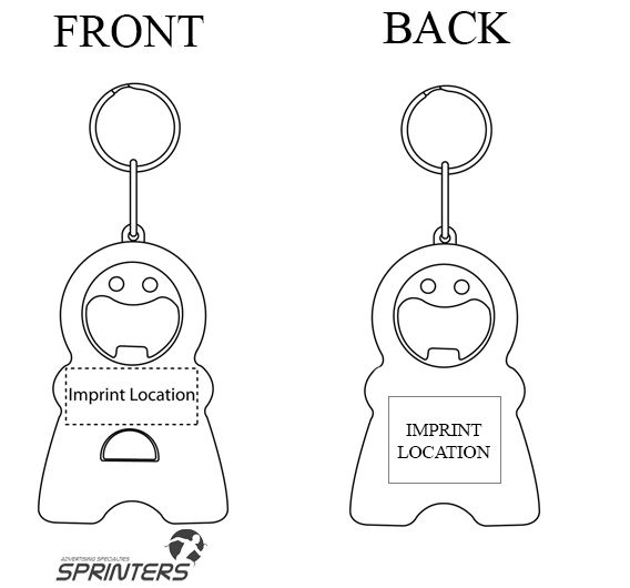 GlowFlip LED Bottle Opener Keychain 8