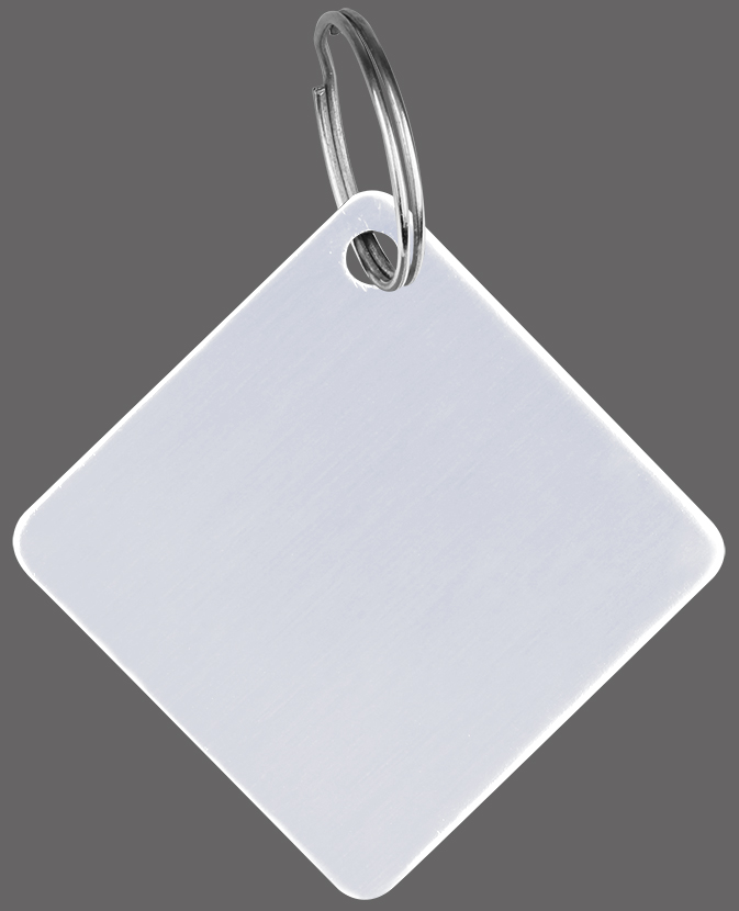 Aluminum Diamond Shaped Key Holder & Dog Tag 7
