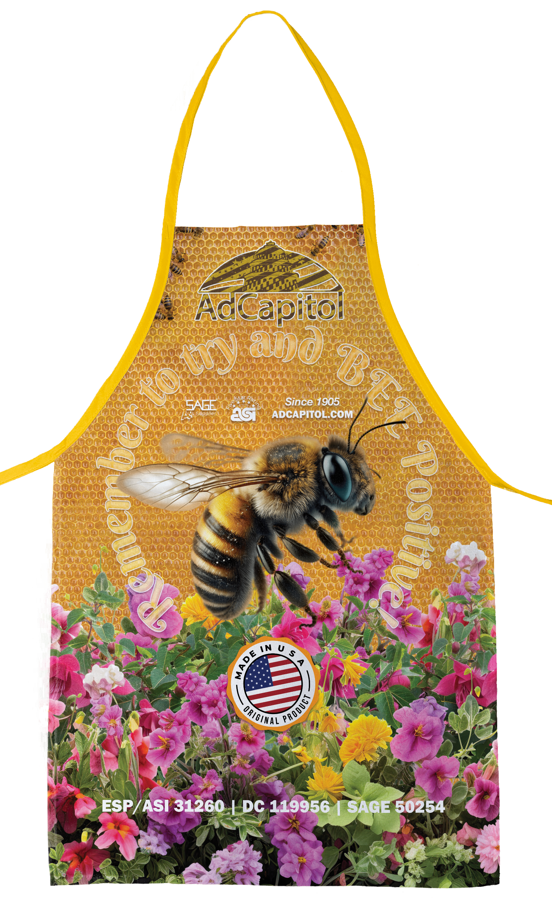Sublimated Mid-Size Bib Apron 13