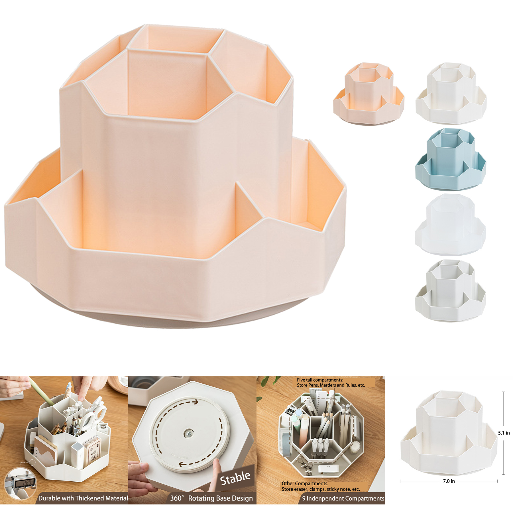 Pencil Pen Holder For Desk 2