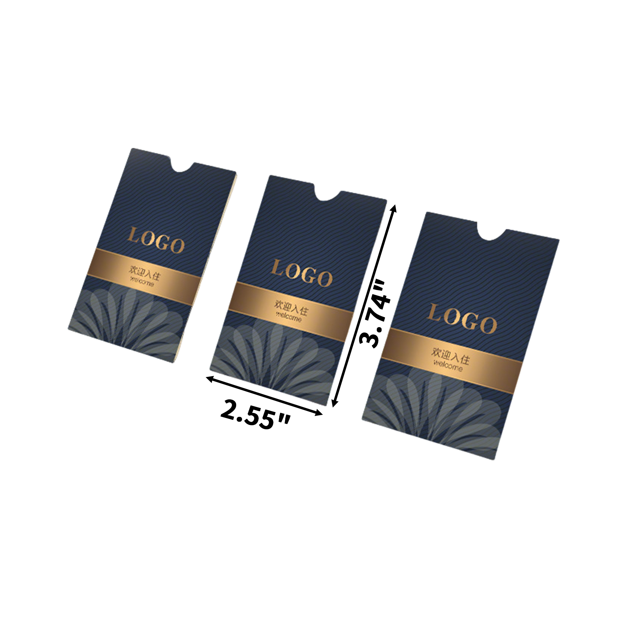 Paper Key Card Sleeve 4