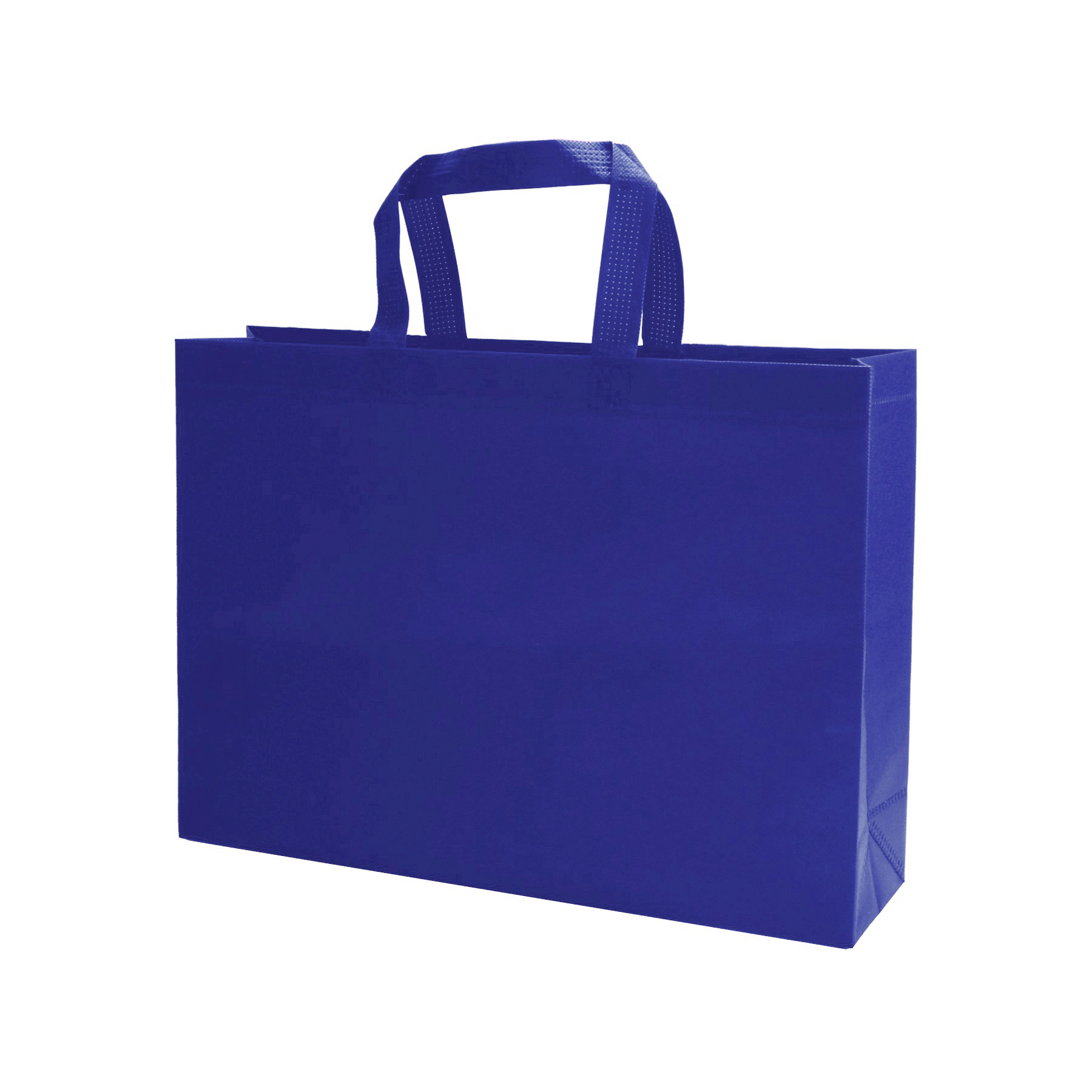Heat Sealed Non-Woven Shopping Tote Bag(16''X12''X4'') 8
