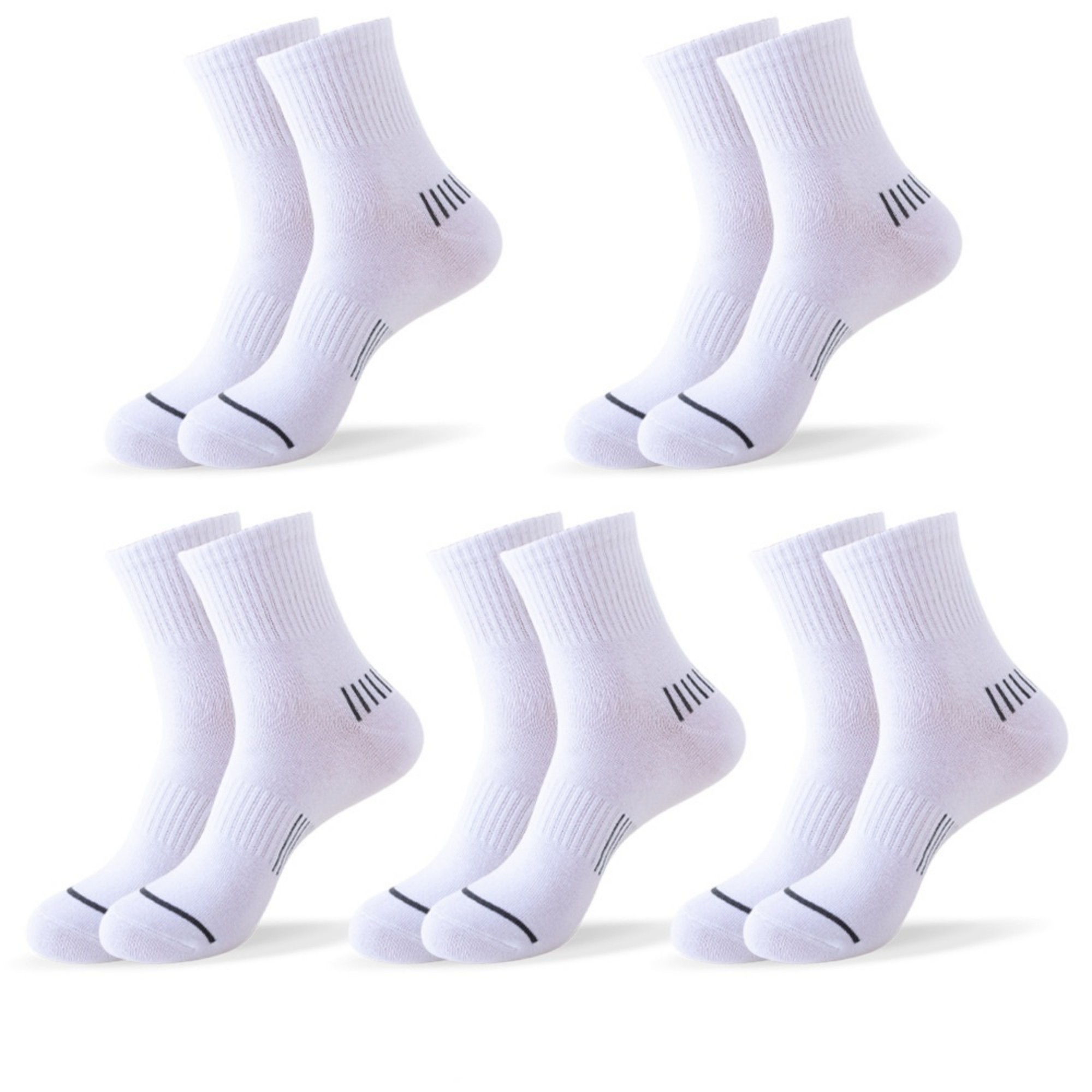 Men's Mid-Calf Athletic Socks 8