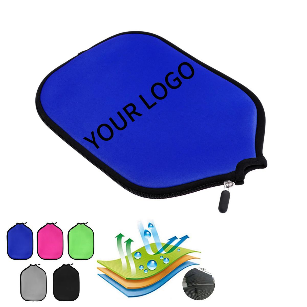 Lightweight Pickleball Racket Cover for Daily Storage 3