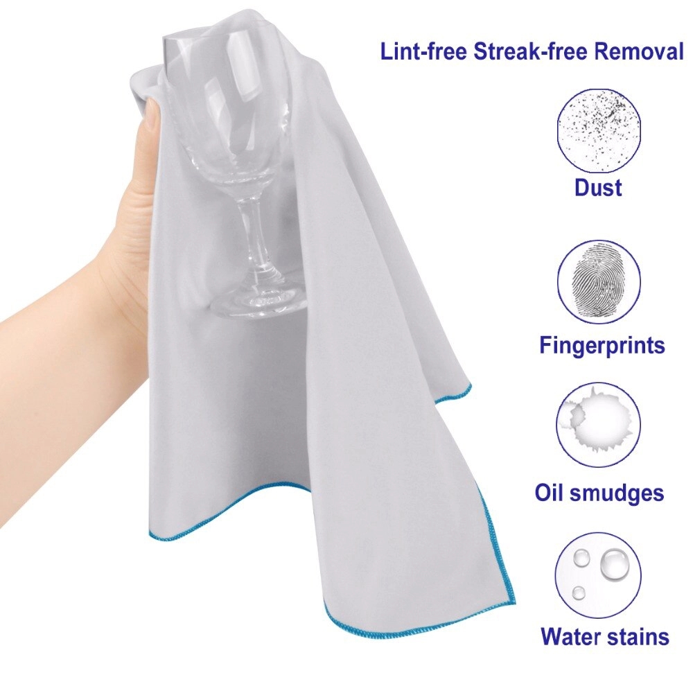 Microfiber Wine Glass Polishing Cloth 4