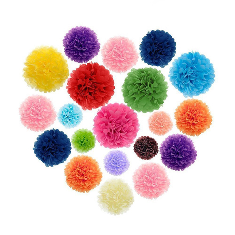 Paper Pom Flower for Wedding/Party/Festival Decoration 2