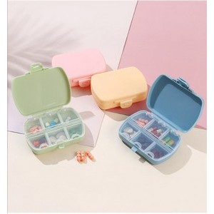 6 Section Pill Box 6