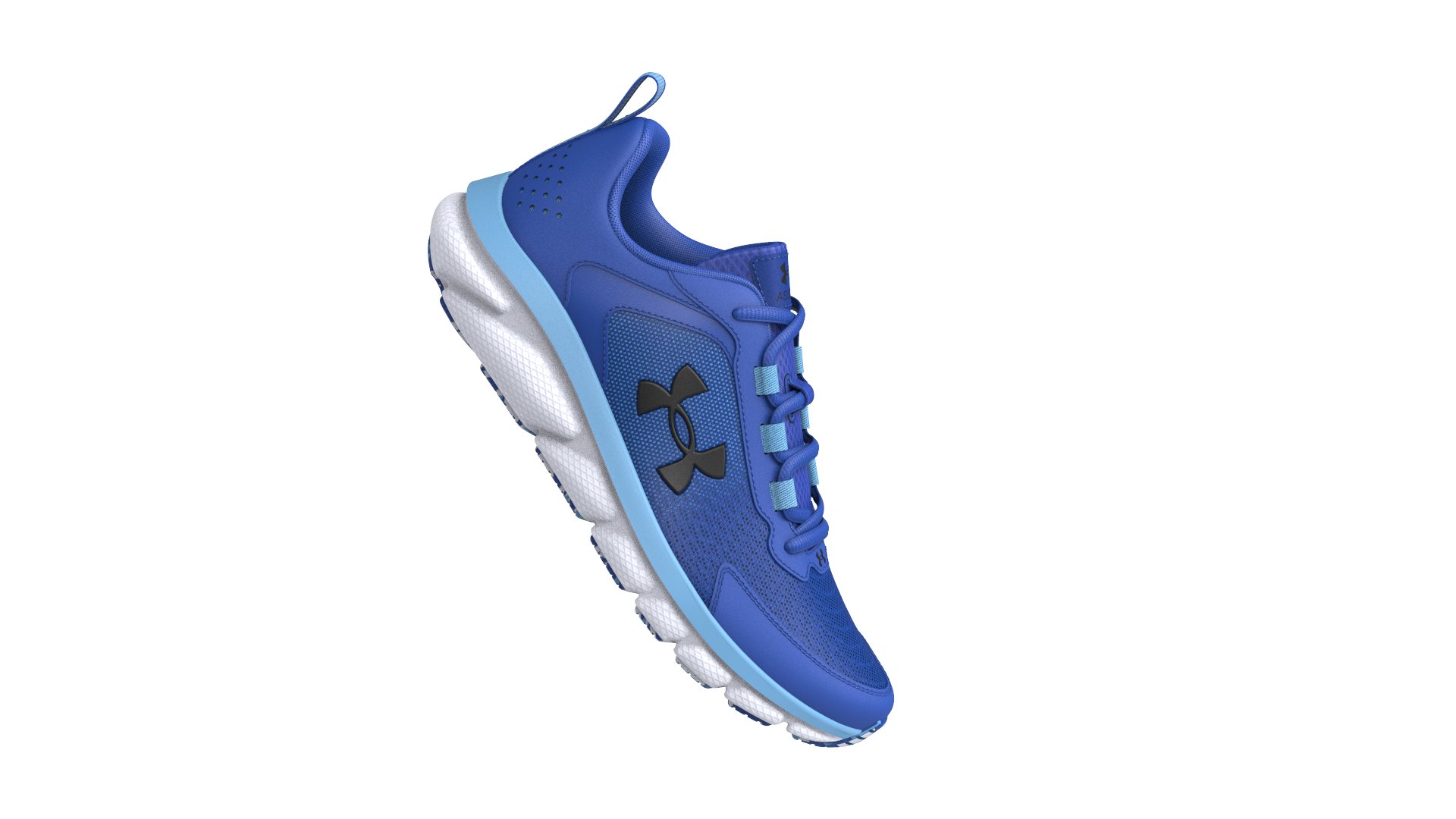 UA Assert 9 Boys' Running Shoes 7