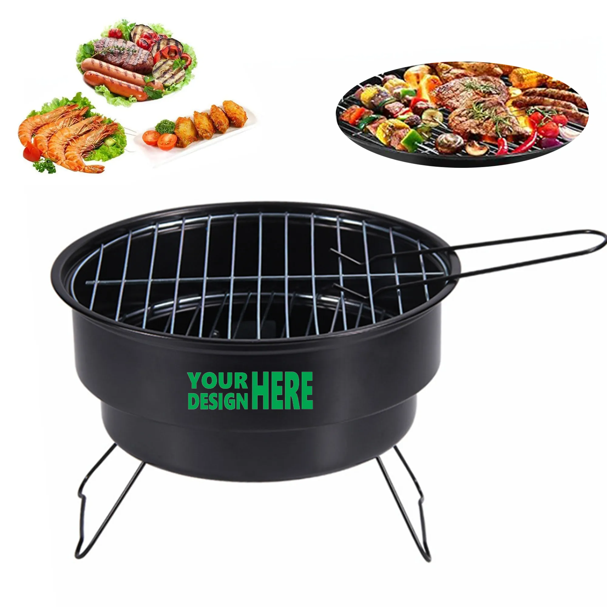 MOQ12 Round Backcountry Camping Carbon Oven