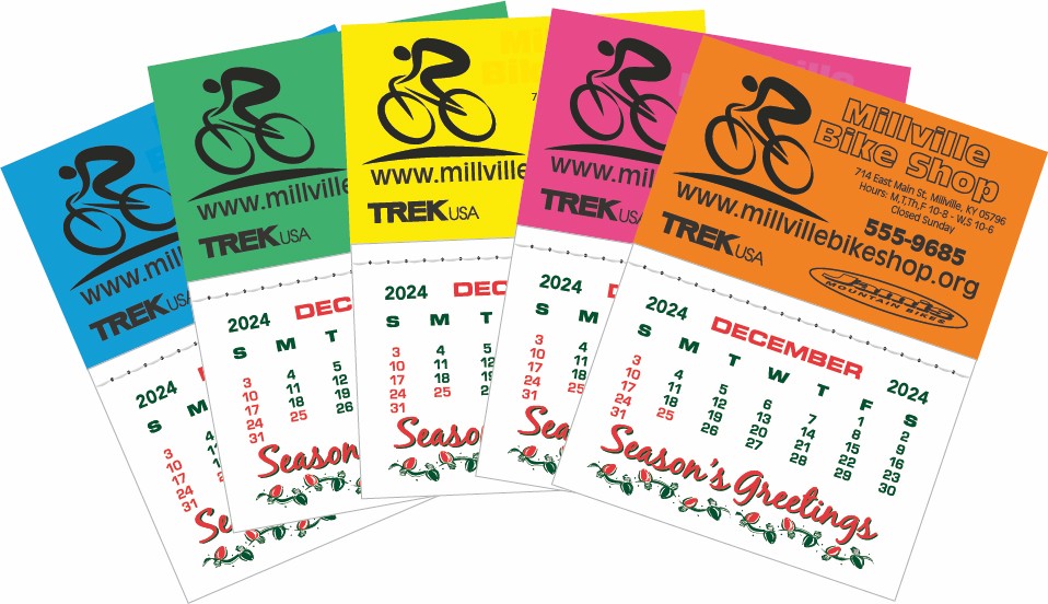Kwik Stik Mini Neon Padded Calendar 2