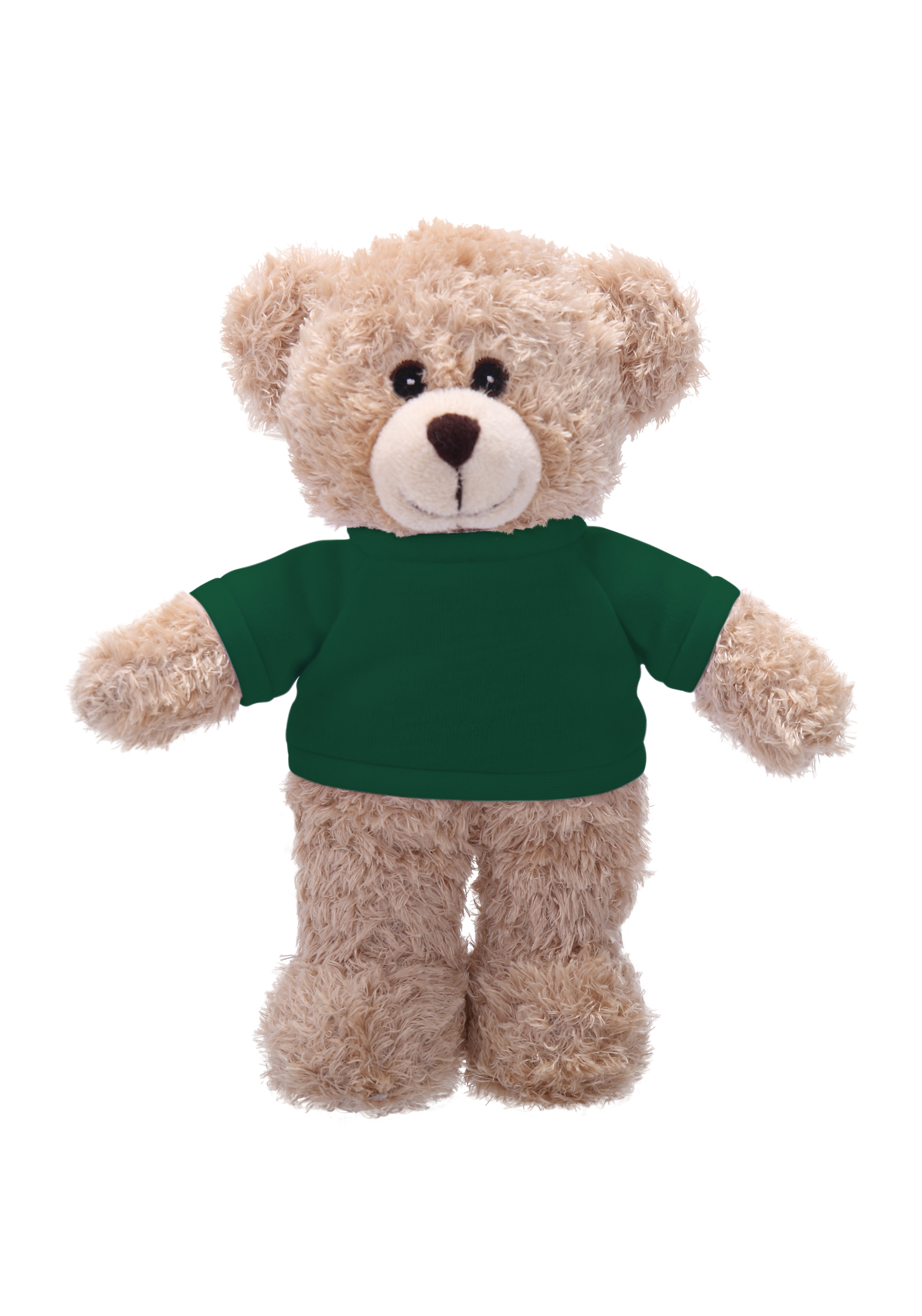 Soft Plush Tan Bear with Tee 2