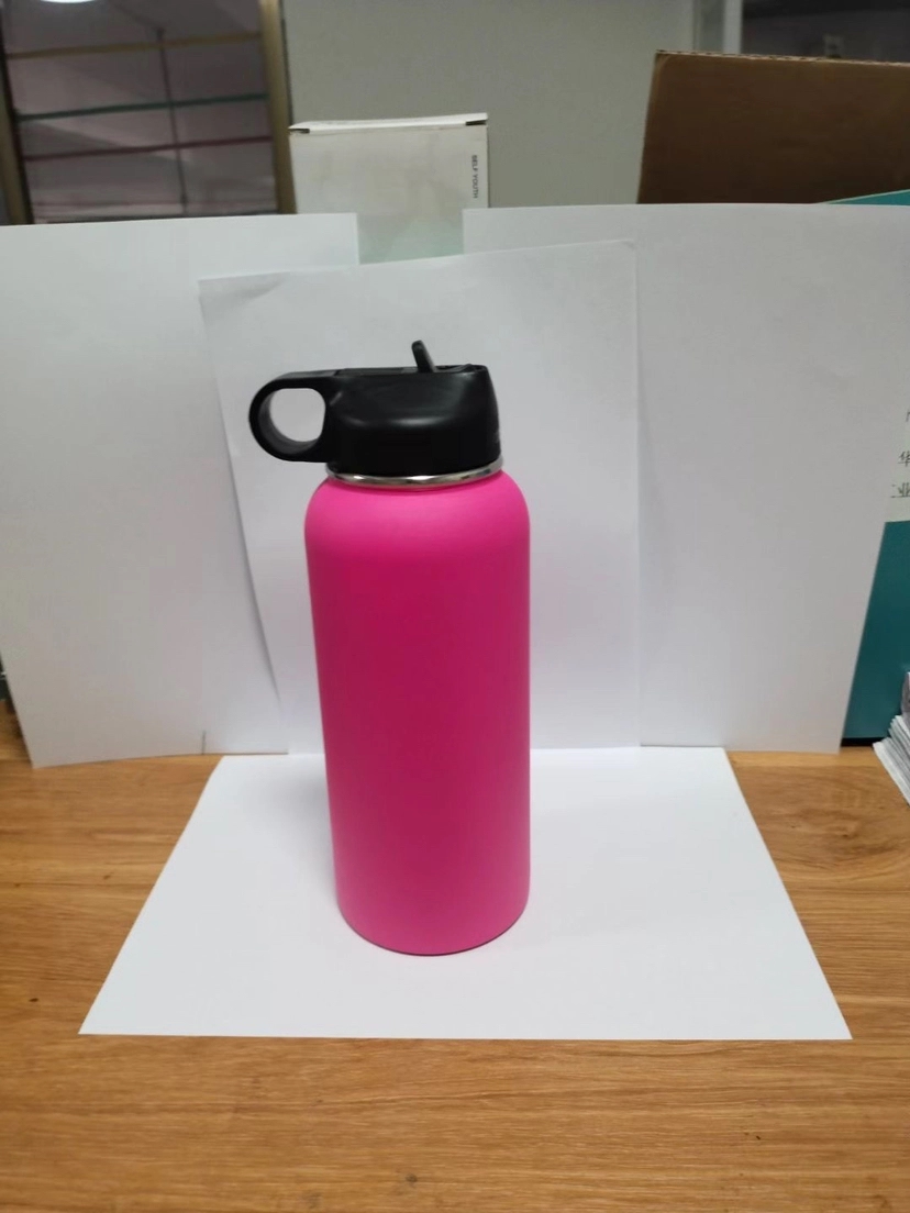 Hydro flask 32oz Outdoor Sports Stainless Steel Bottle, custom water bottle with logo imprint 2