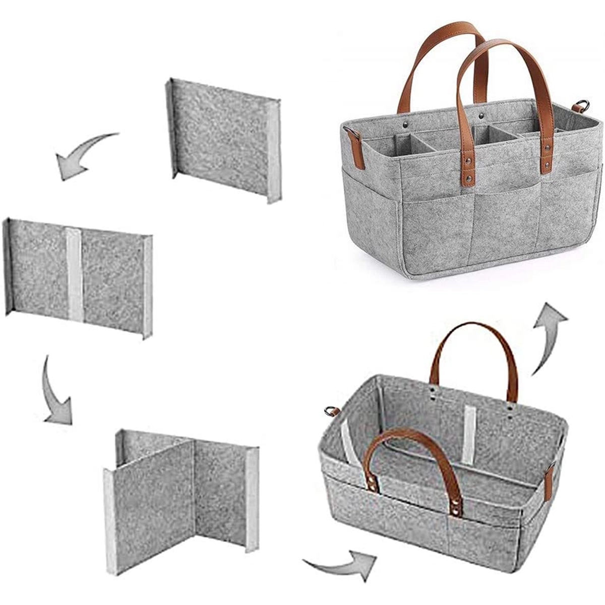Baby Diaper Caddy Organizer 6