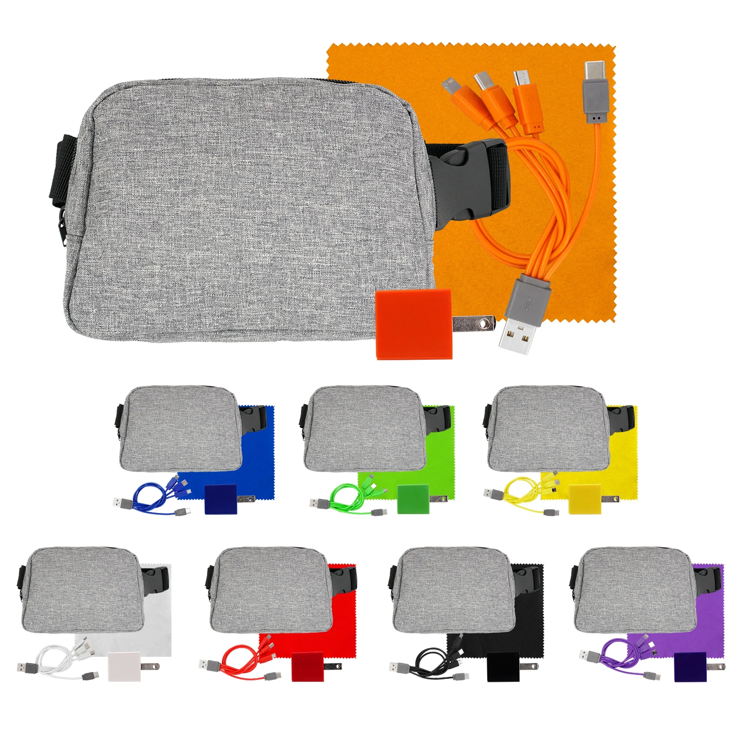 CHARGE & CLEAN RECYCLED FANNY PACK KIT 19