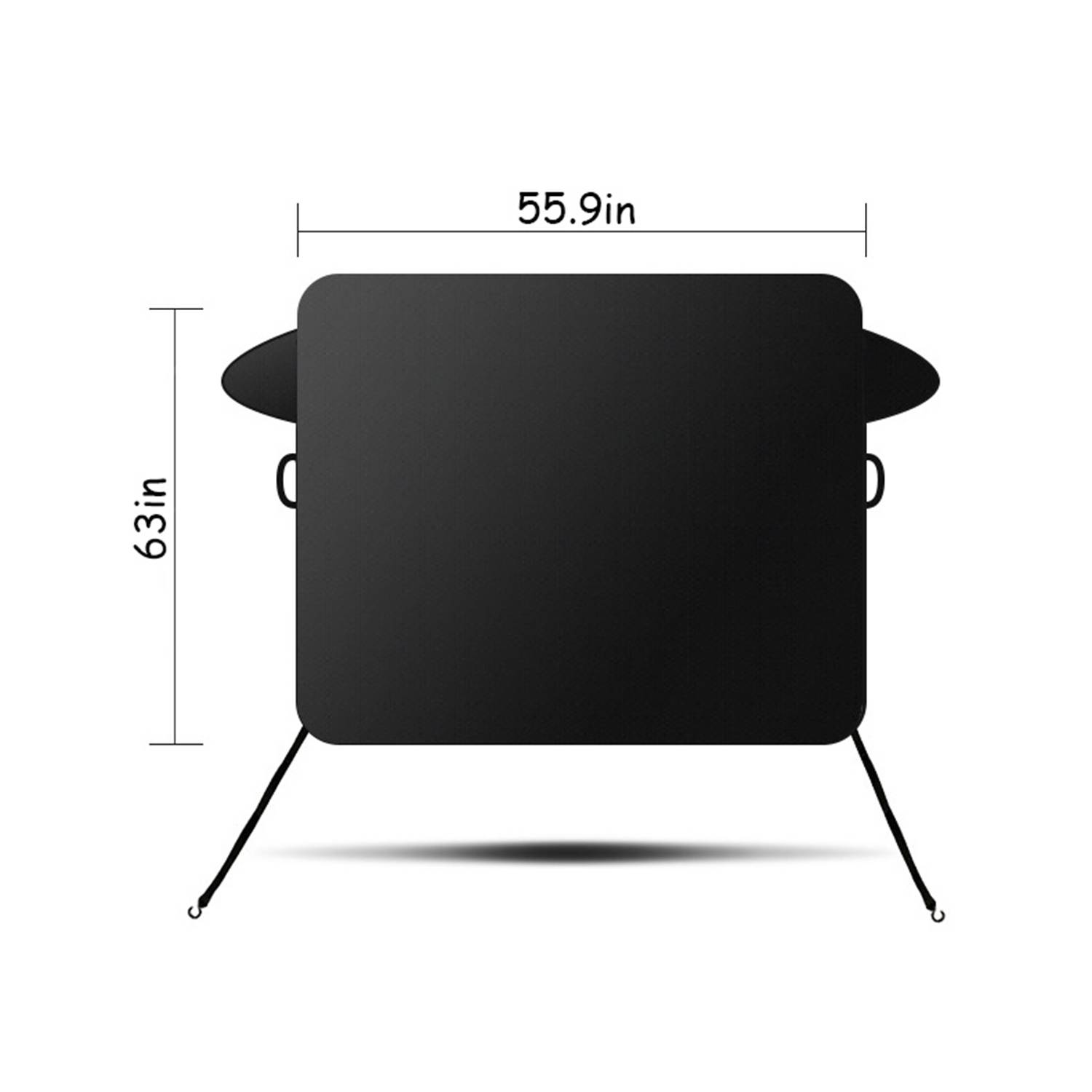 All-Season Oxford Car Windshield Sunshade 7