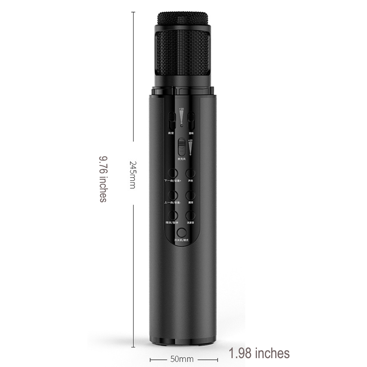 Wireless Karaoke Microphone with Speaker System 3