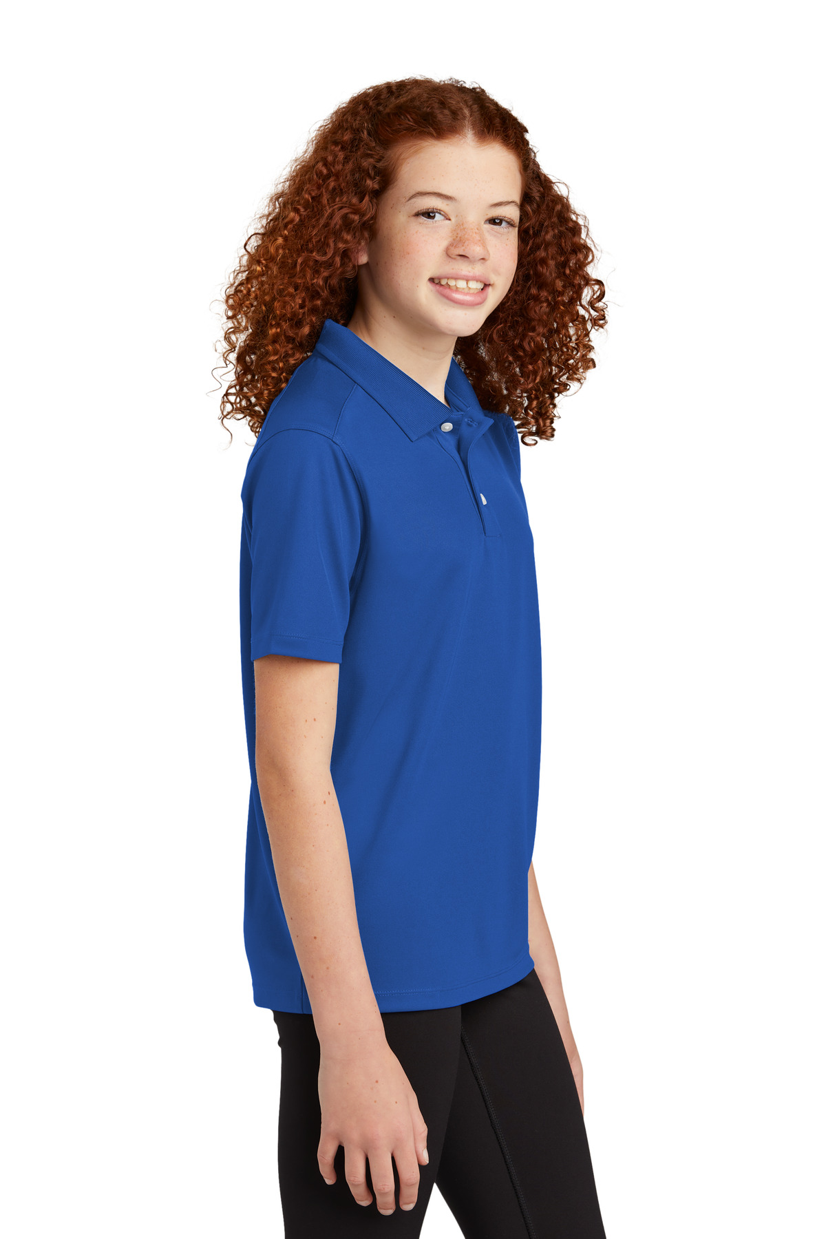 Sport-Tek® Youth UV Micropique Polo 36