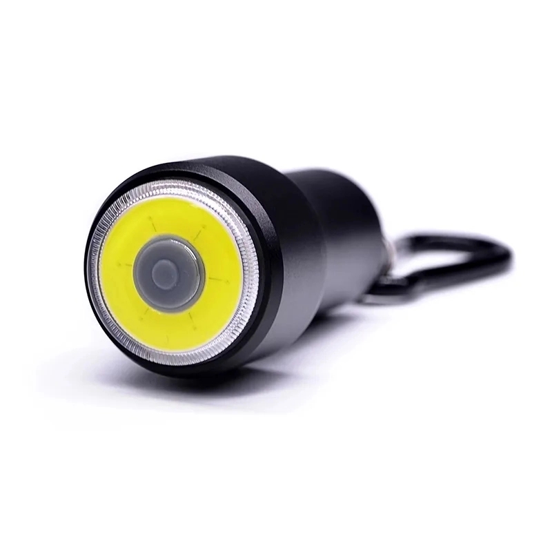 Mini COB Flashlight with Carabiner 5