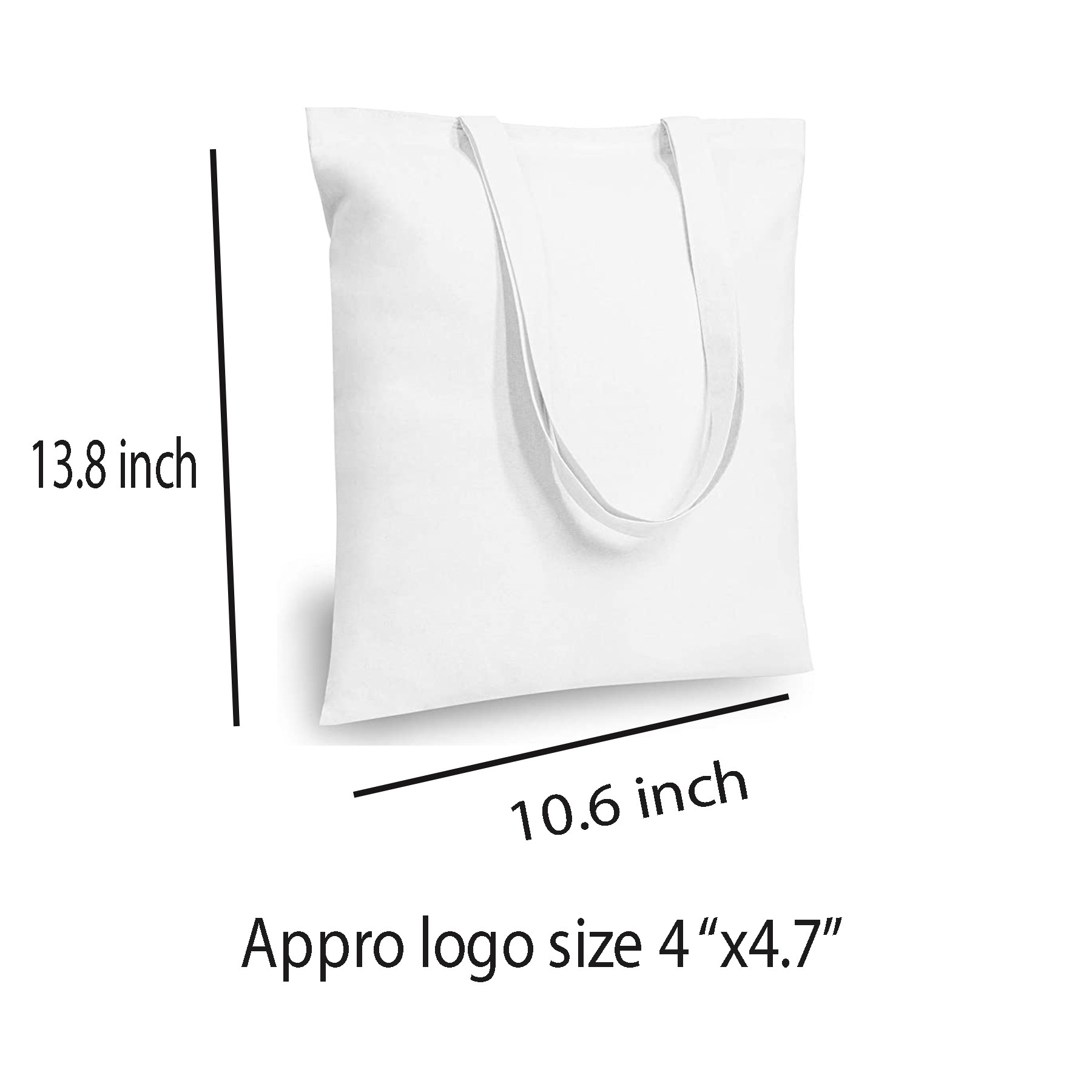 Cotton Tote Bag, custom tote bag with logo imprint 2