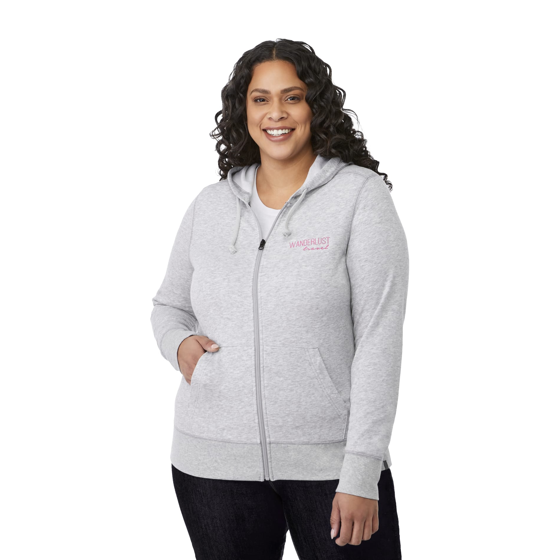 Women's ARGUS Eco Fleece Full Zip Hoody 22