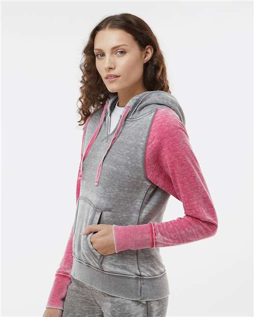 Women's Zen Fleece Raglan Hooded Sweatshirt - 8926 20