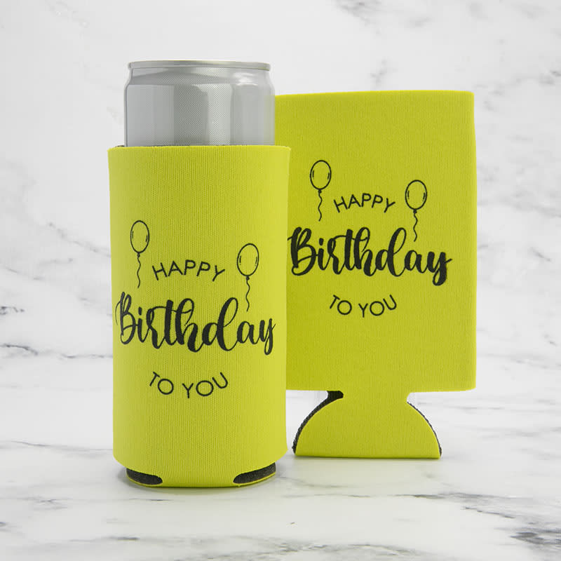 Premium Foam Collapsible Slim Can Coolers 8