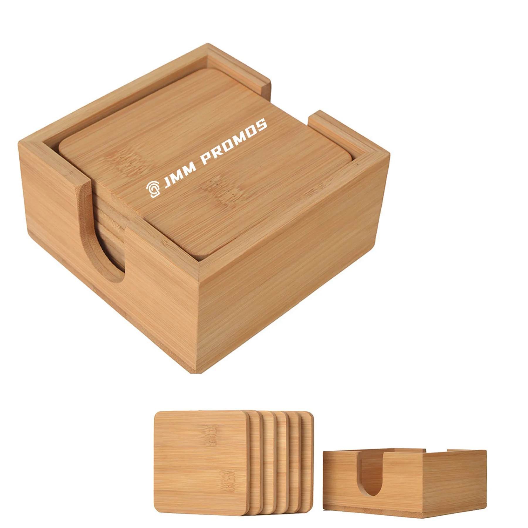 Bamboo Coaster Set 1