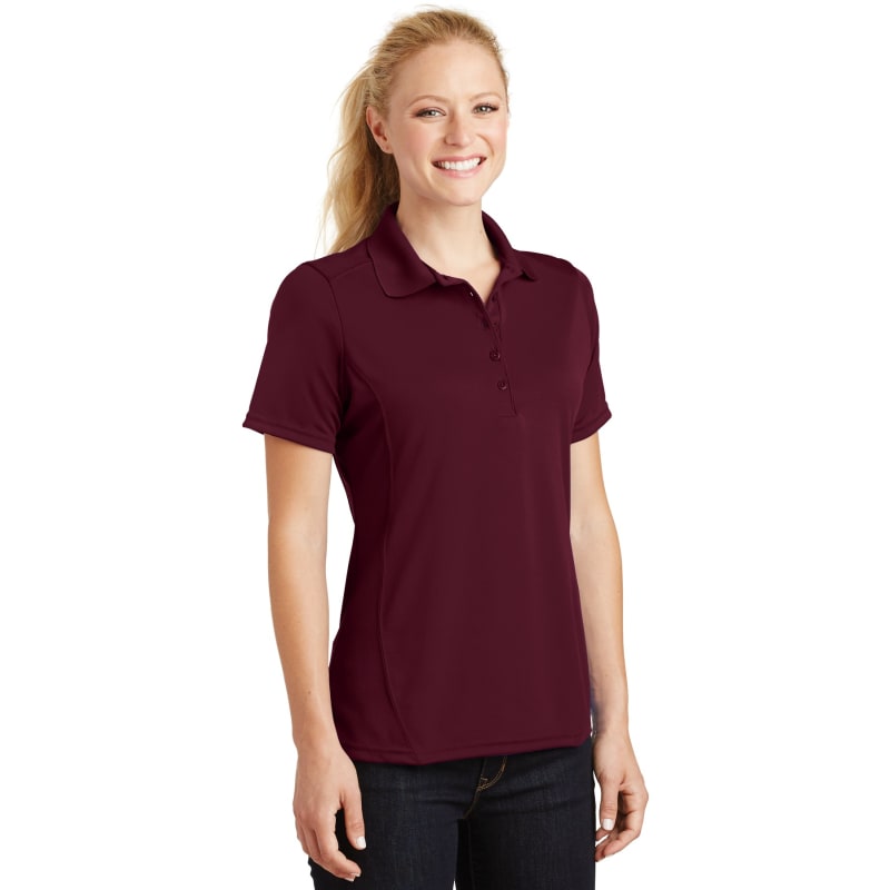 Sport-Tek Women's Dry Zone Raglan Accent Polo. 18
