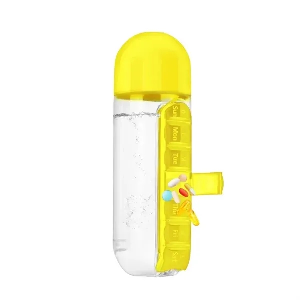 Pill Box and Water Bottle Combo 10