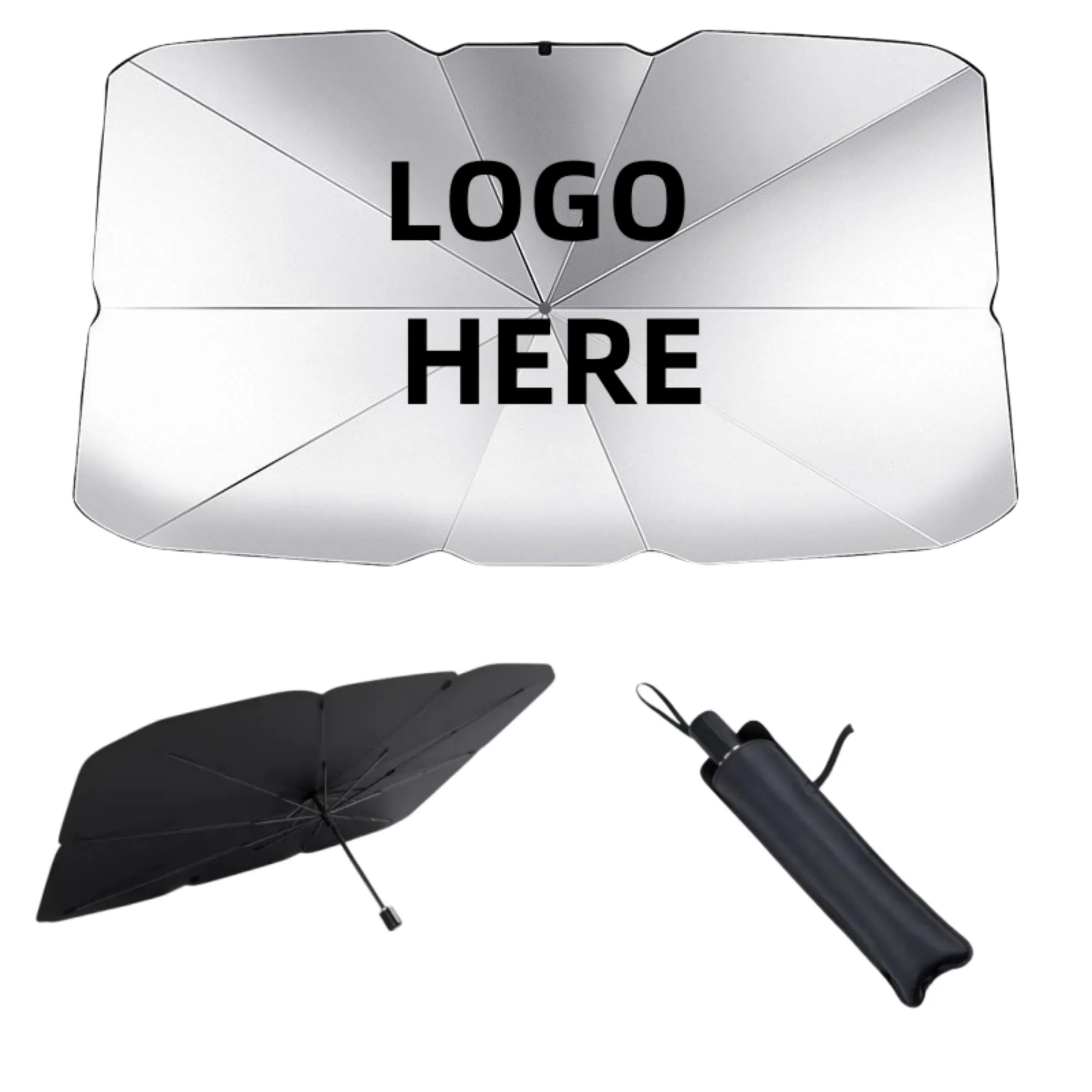 Foldable Car Windshield Sun Shade Umbrella