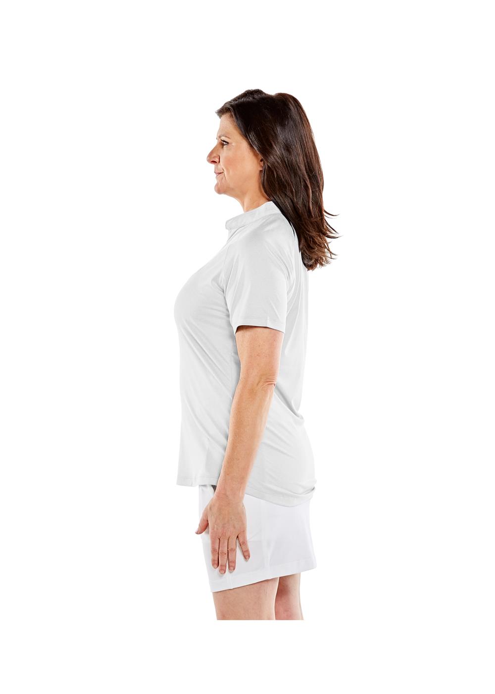 Storm Creek Women's Visionary II Solid Short Sleeve Polo 9