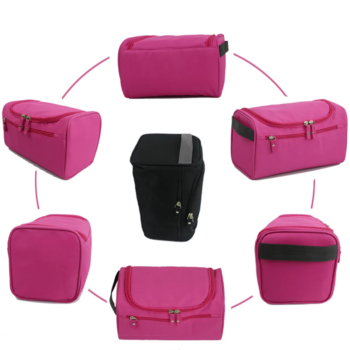 Portable Large Capacity Hang Toiletry Bag Travel Organizer 2