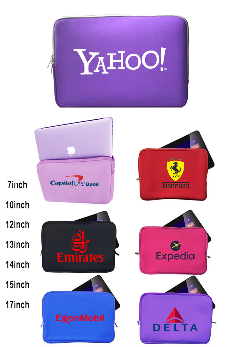 iBank ® 11" Neoprene Zippered Case compatible with iPad 11" A16 2025 1
