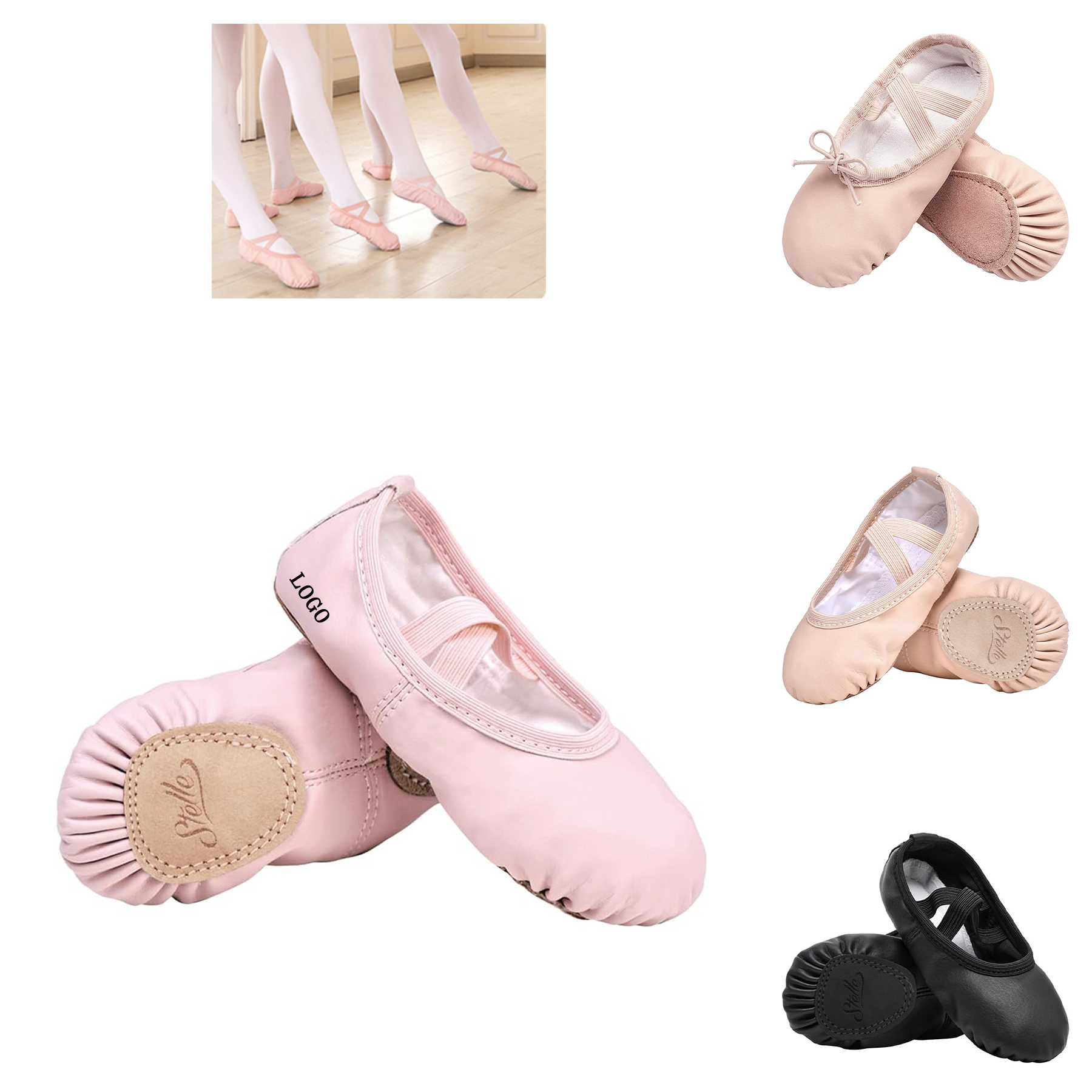 Girls' Ballet Shoes 3