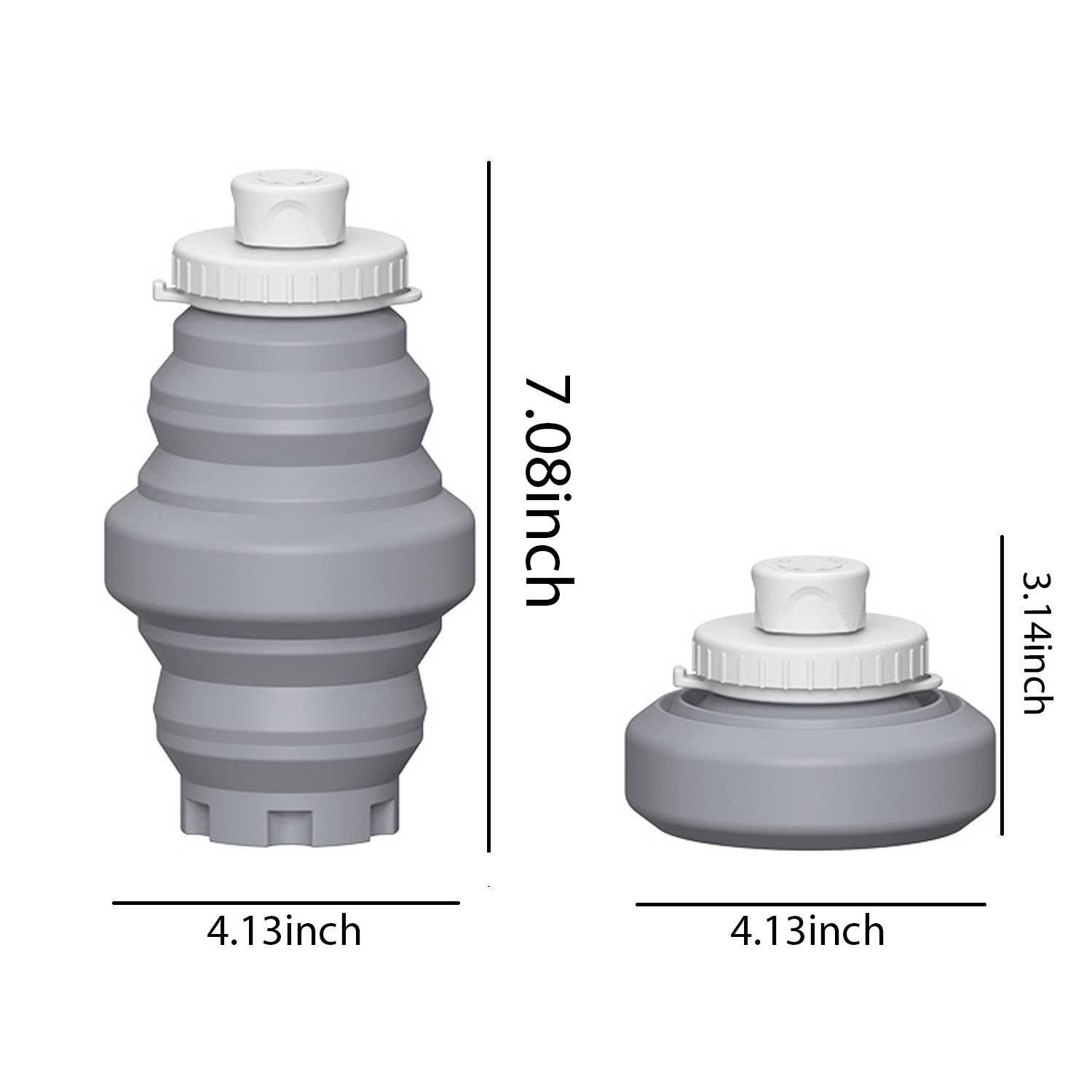 17oz Collapsible Water Bottle 1
