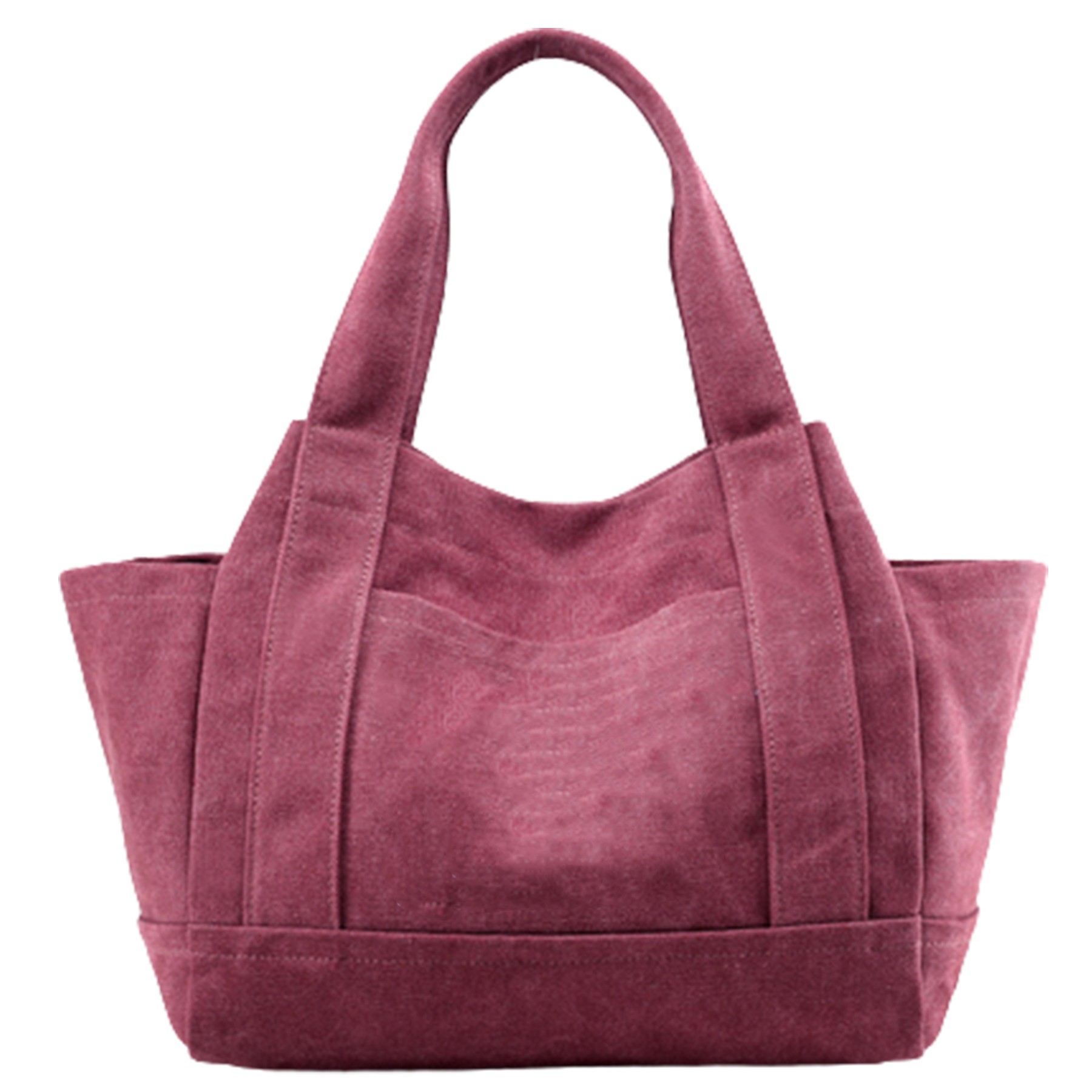 Metal Snap-Fastener Canvas Tote Boat Bag, custom tote bag with logo imprint 5