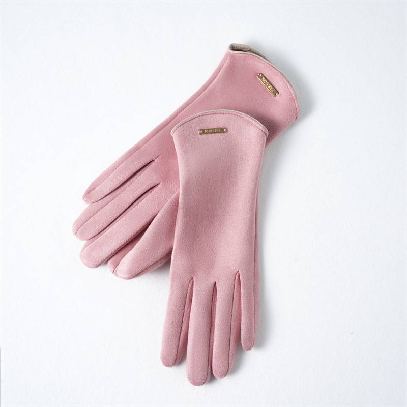 Winter Suede Gloves For Women 5