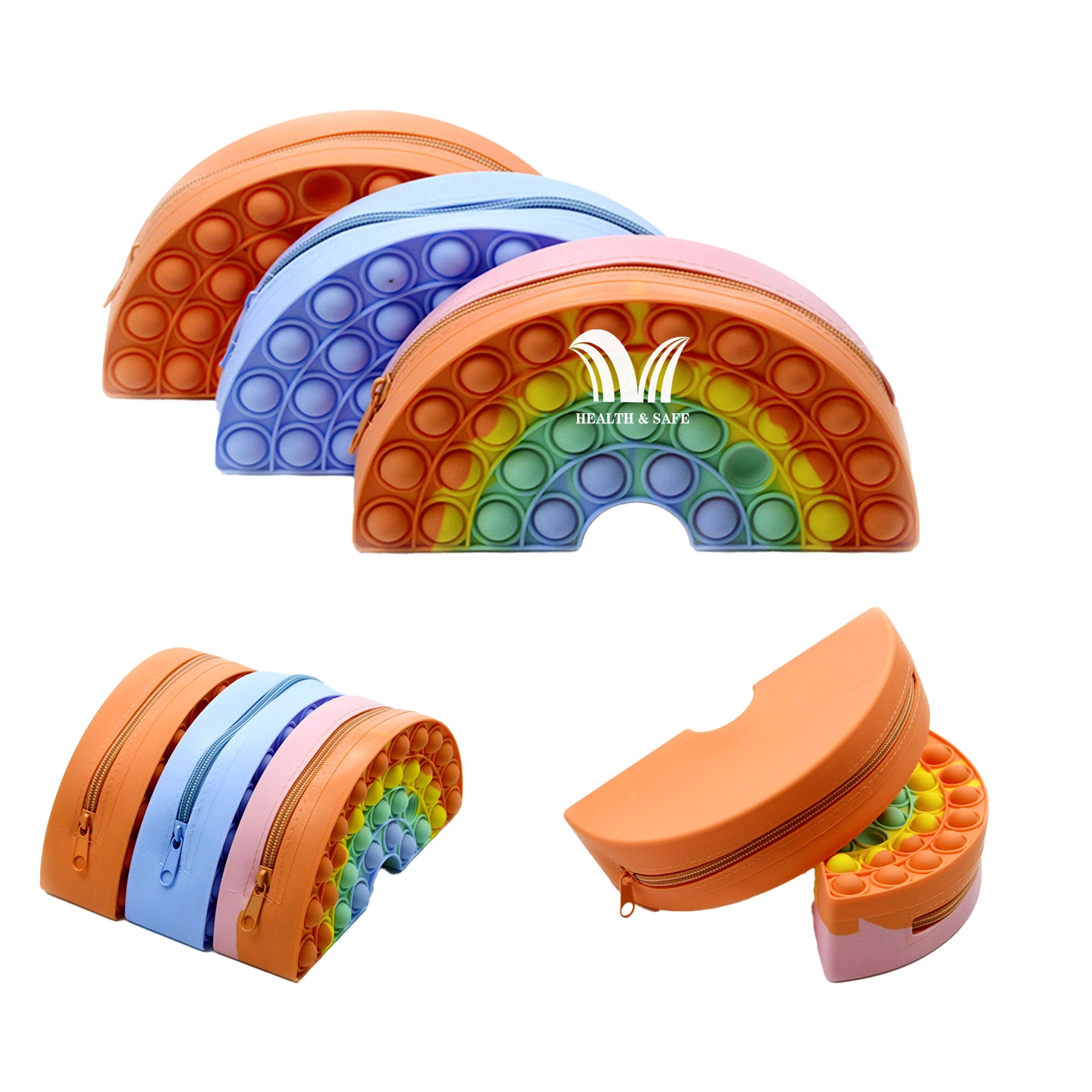 Fidget Silicone Pen Pop Pencil Case 2
